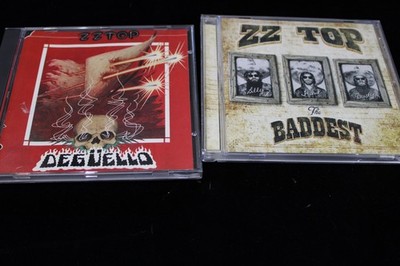 2 cds - Deguello & Baddest by ZZ Top (CD, 2014)