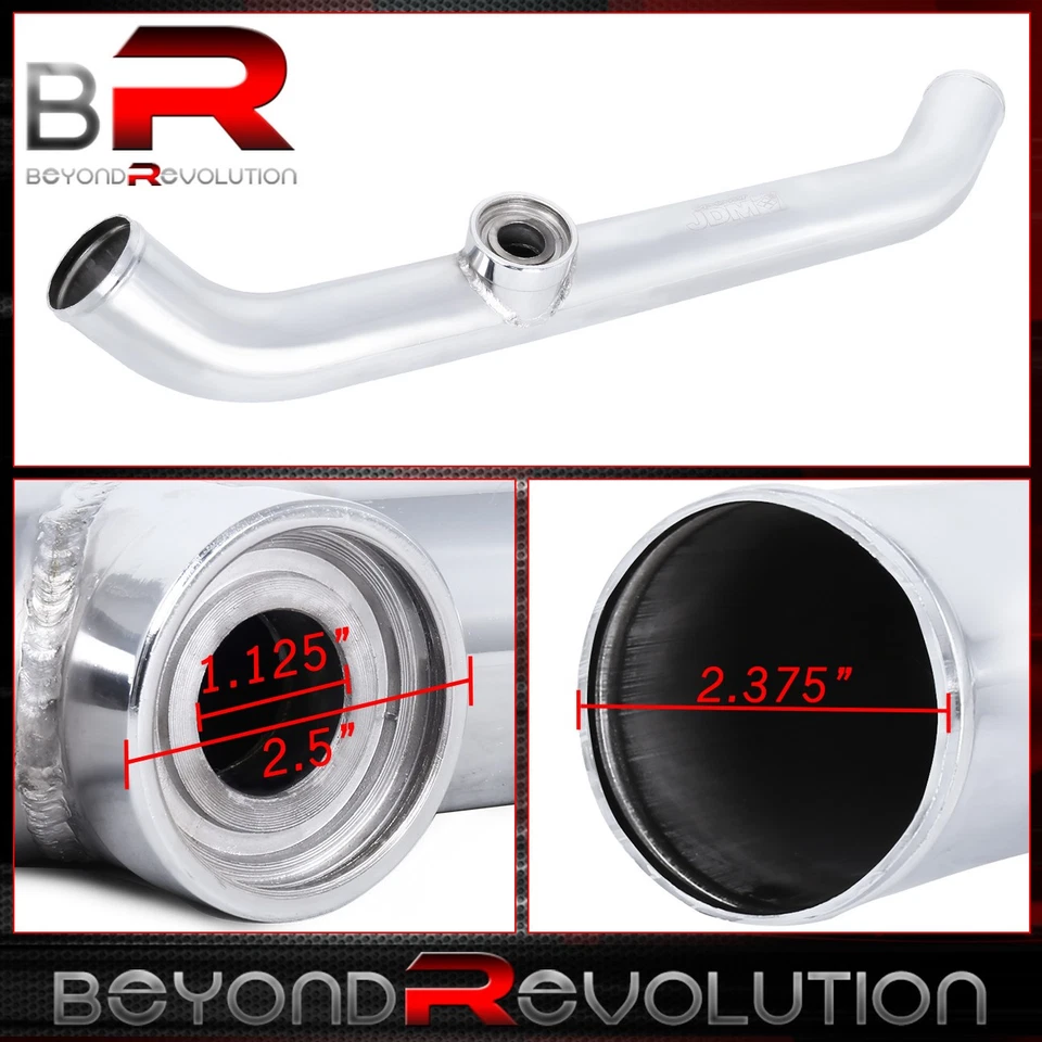 Bar & Plate Fmic Front Mount Intercooler + Pipes For 1989-1997 Mitsubishi Mirage - Image 2 of 4