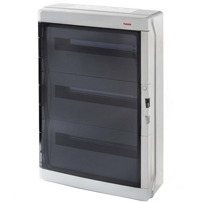 Famatel Acqua Plus IP65 wetterfestes Verbrauchergehäuse 54 Module (3x18)