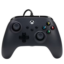 PowerA Wired Controller Gamepad USB C 10 ft Official Black for Xbox Series X S