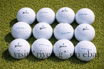 12 x SRIXON AD 333 GOLFBÄLLE@Klasse A@TOP Zustand@PERFECT BLUE@Beste Qualität