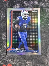 2025 Topps Chrome Joshua Palmer LightBoard Logo Variation SP #31 BUFFALO BILLS