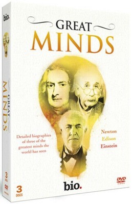 Great Minds Newton Edison Einstein (2011) Isaac Newton 3 discs DVD Reg - English