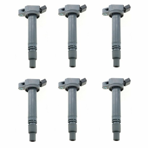 6PCS IGNITION COILS UF507 9091902250 JLE2894 For TOYOTA LEXUS L4 V6 V8 - Picture 3 of 7