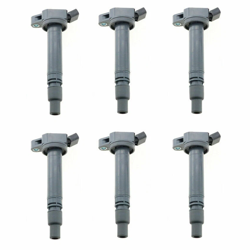 6 PIEZAS BOBINAS DE ENCENDIDO UF507 9091902250 JLE2894 para TOYOTA LEXUS L4 V6 V8 Foto 3 de 4