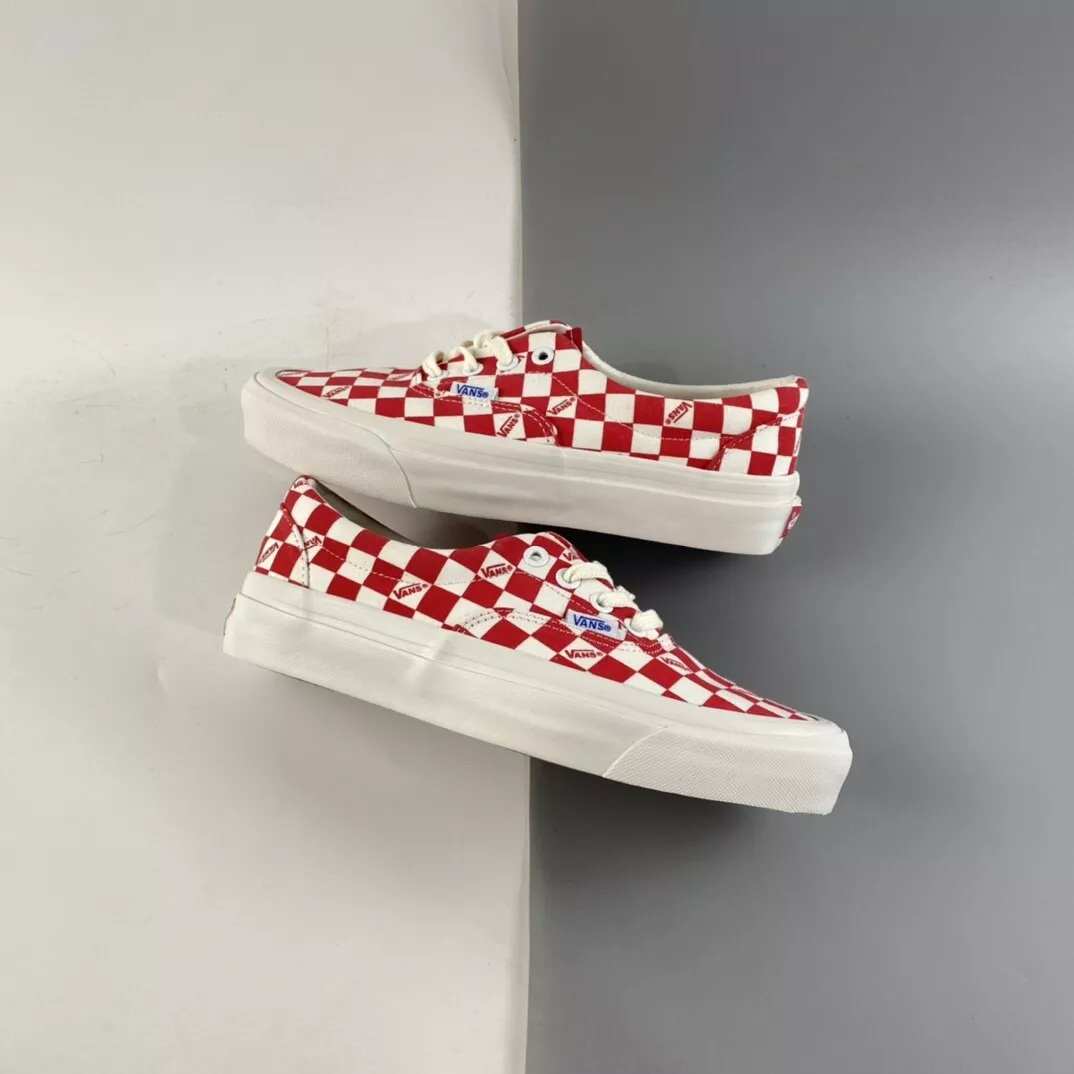 Vans store checkered custom