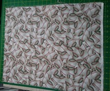 Baseball Fabric-Fat Quarter 17.75"H x 21"W 100 Cotton Masks-Sports FREE SHIP