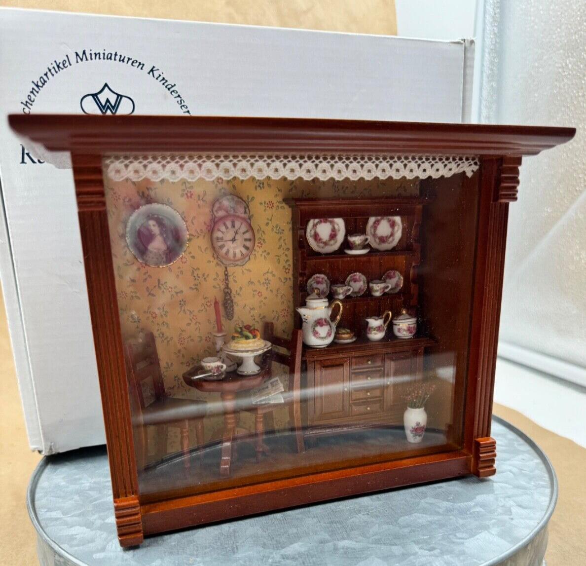 REUTTER PORZELLAN GERMANY 急須と靴 置物 2点セット