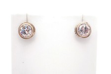 Sterling Silver 925 Cubic Zirconia Earrings A1