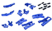 Blue Billet Machined Suspension Conversion Upgrade for Traxxas 1/10 4-Tec 2.0