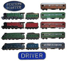 Steam Train Railway Rail Loco Mallard Flying Scotsman Class A3 A4 Enamel Badge