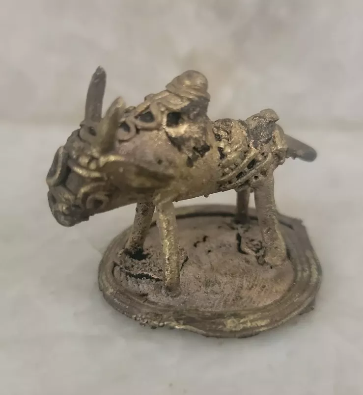 Dhokra Art Vintage Door Pull Elephant Figure Brass Door -  Norway