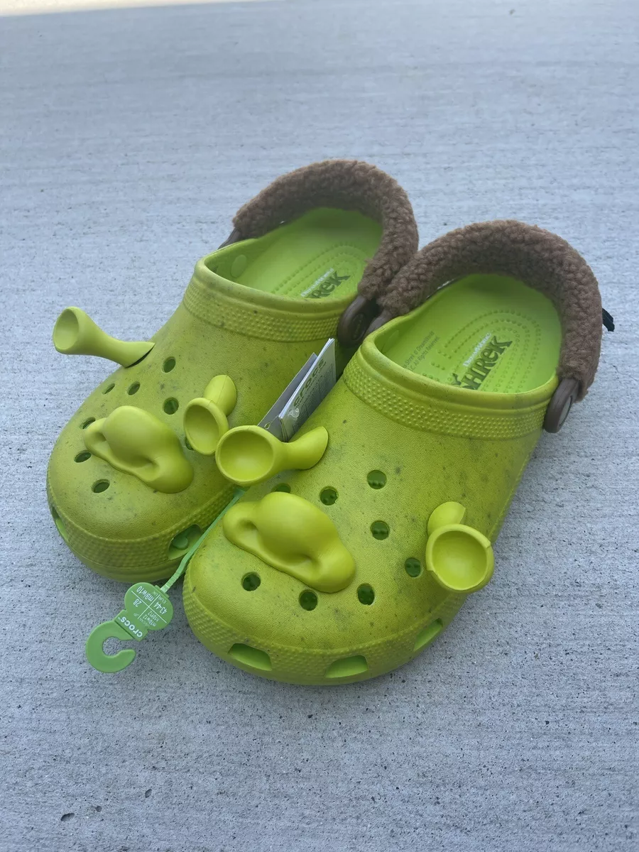 Green Crocs x DreamWorks Classic Clog Children 'Shrek