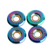 Jdm Mugen Power Neo Chrome License Plate Frame Bolts Screws Fasteners 2pcs Jdm Mugen Power Neo Chrome License Plate Frame Bolts Screws Fasteners 2pcs