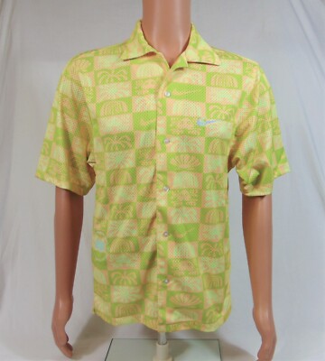 Nike Sportswear Button Up Spring Beach Hawaiian Shirt Sz XS NEW DV0041 294