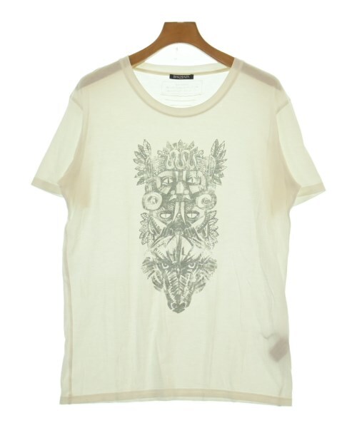 BALMAIN T-shirts/Cut Sewns White M 2200575119024