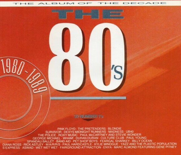 The 80's Album of The Decade 2 Disc Music CD 0077779345823 for sale