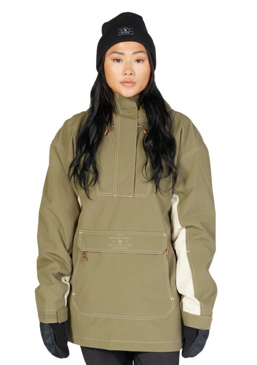 DC Savvy Anorak 10K Insulated Snowboard Jacket, Women's Extra