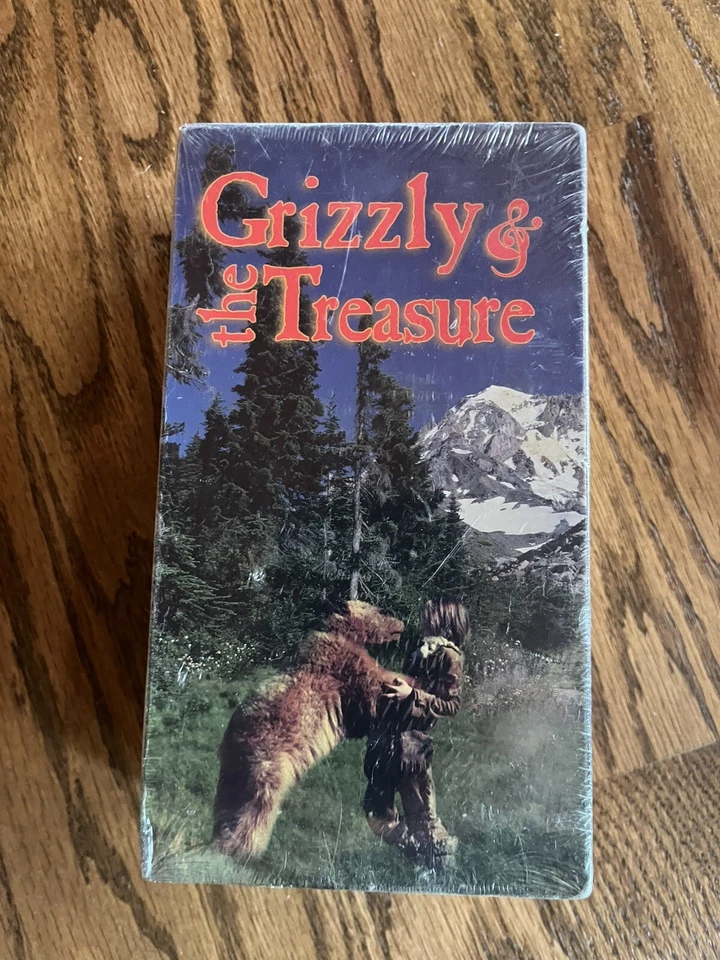 NEW and SEALED TWO VHS SET. “RUGGED GOLD” & “GRIZZLY TREASURE” Adventure/Drama Foto 2 de 4