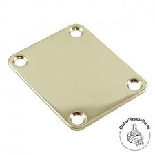 Bolt-On Neck Plate, Fender Style 4 Hole - Nickel