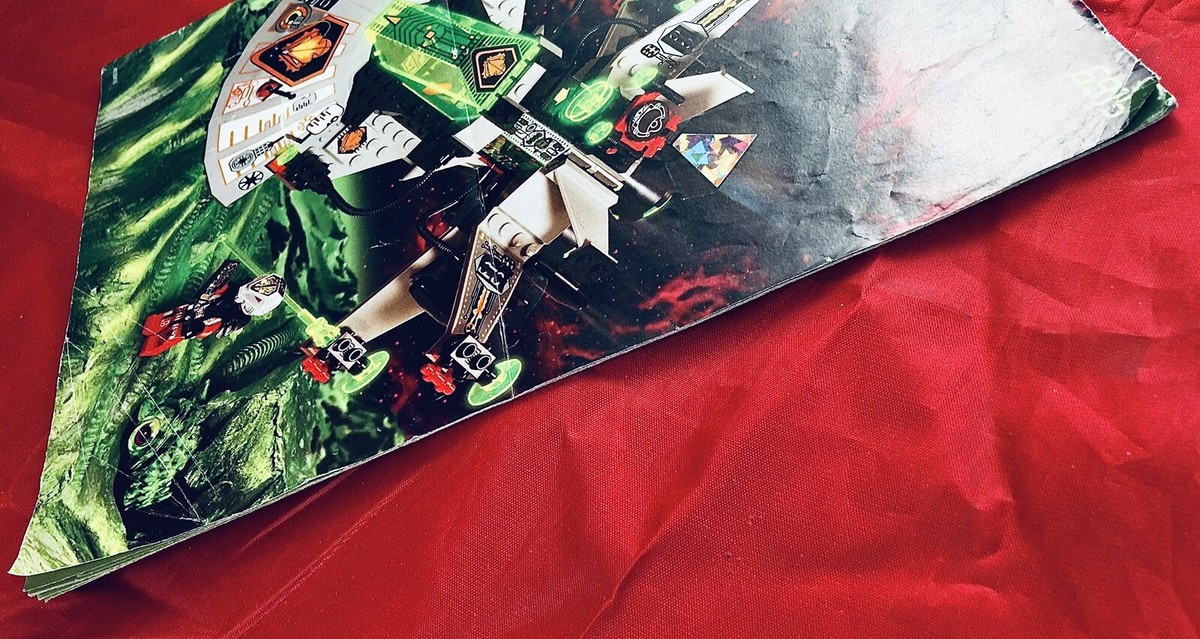LEGO VTG SYSTEM 6915 SPACE UFO WARP WING FIGHTER INSTRUCTION