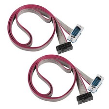 DB9 to 10-Pin IDC Serial Cable RS232 Male to Motherboard Header 1m