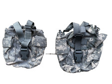 2x US ARMY Feldflaschentasche Feldflasche Canteen Molle Acu Pouch Ucp camouflage