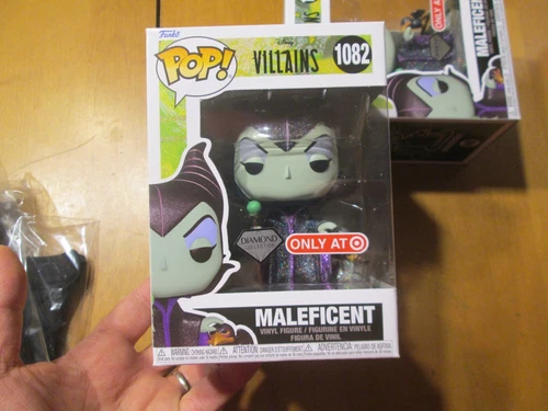 FUNKO POP DISNEY VILLAINS MALEFICENT # 1082 DIAMOND COLLECTION STICKER TARGET
