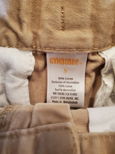 Gymboree Dog Gone Handsome Allover Puppy Embroidered Shorts size 5 - Picture 3 of 3