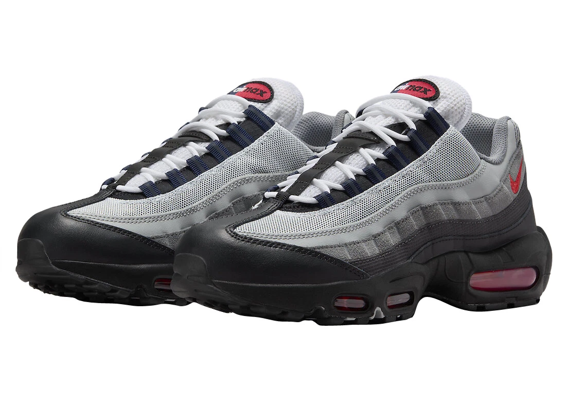 Nike Air Max 95 Black / Anthracite / Smoke Grey / Track Red