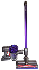 Dyson V6 Cordless Hoover Vacuum Complete Unit Cleaned & Tested  + Charger Purple