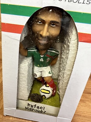 Vintage Rafa Rafael Marquez Mexico Team Bobblehead Futbol Soccer