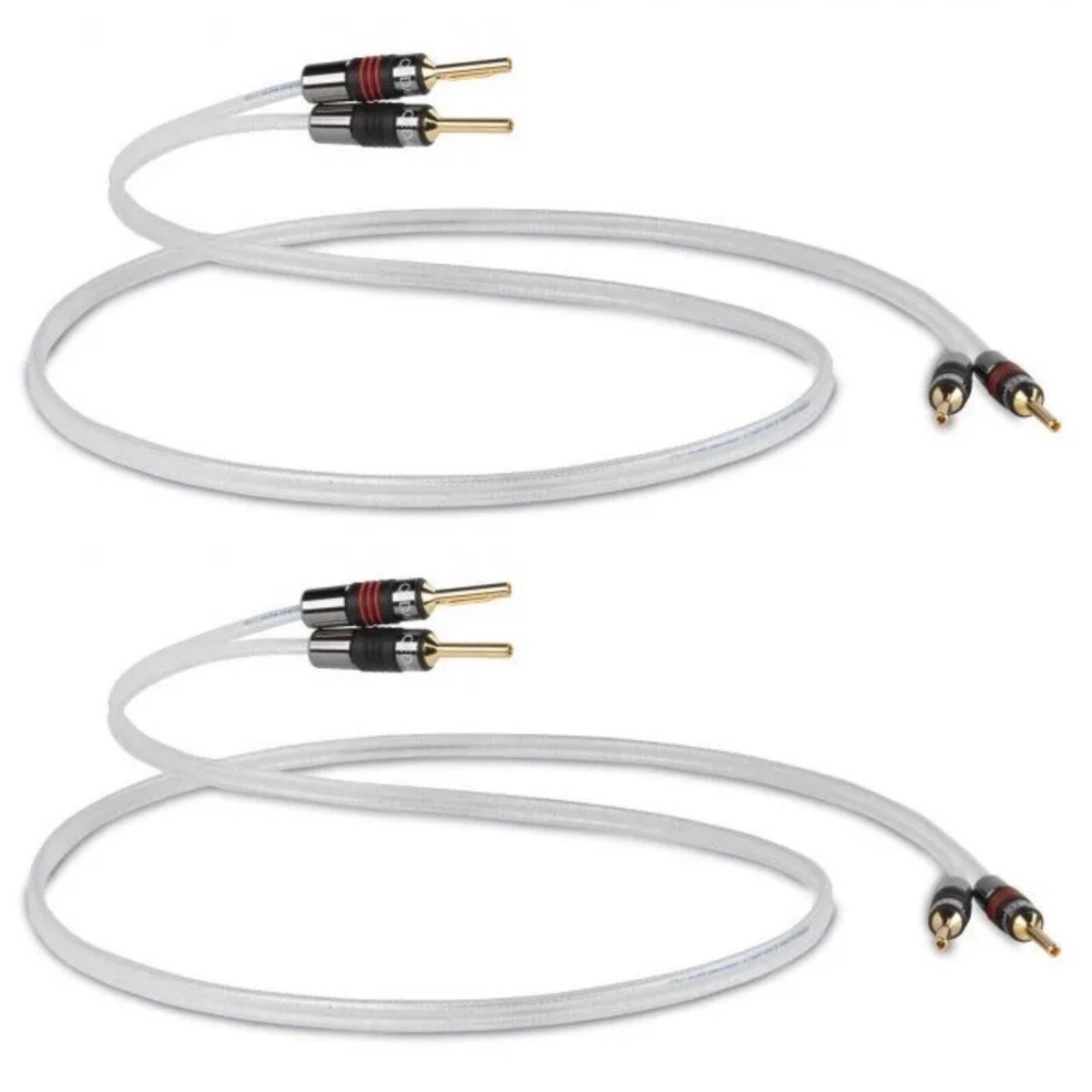 【NMHM☆】QED Silver Anniversary XT 4m QED Silver Anniversary XT Speaker Cable 2x 2m Terminated 4x