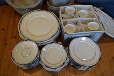LENOX ERIN 30 Pc -Set of 6 Debut Collection FINE BONE China -  Made in USA