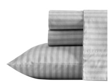 Nautica Michael Plaid Cotton Grey Sheet Set