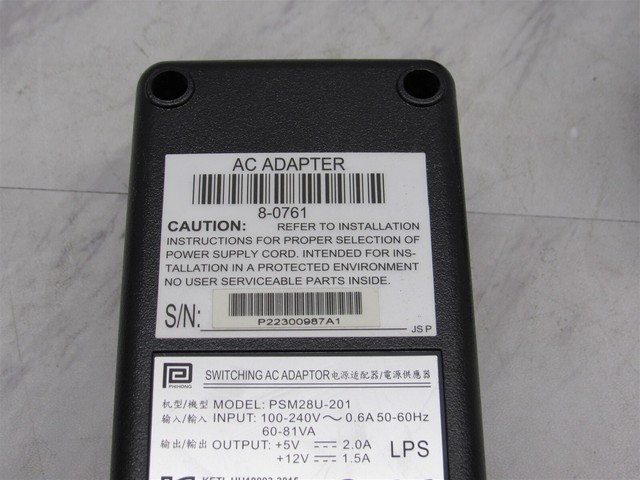 PSC Magellan Datalogic 8502 8504 8500 Grocery Scale Scanner Power ...