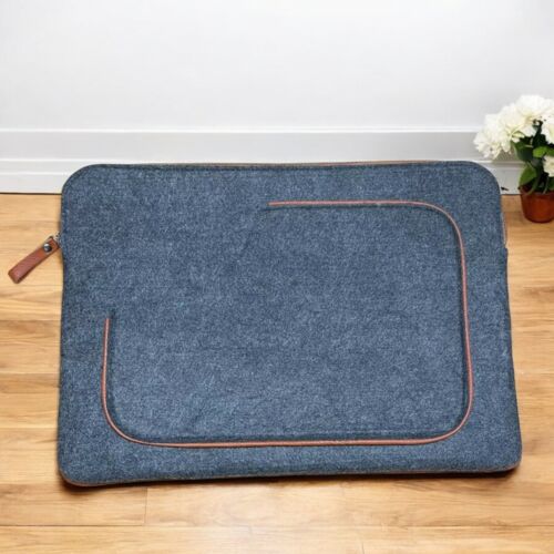 Felt Sleeve Bag Case 15.6 inch For Laptop MacBook Dell Samsung Tablet iPad Cover - Picture 7 of 11