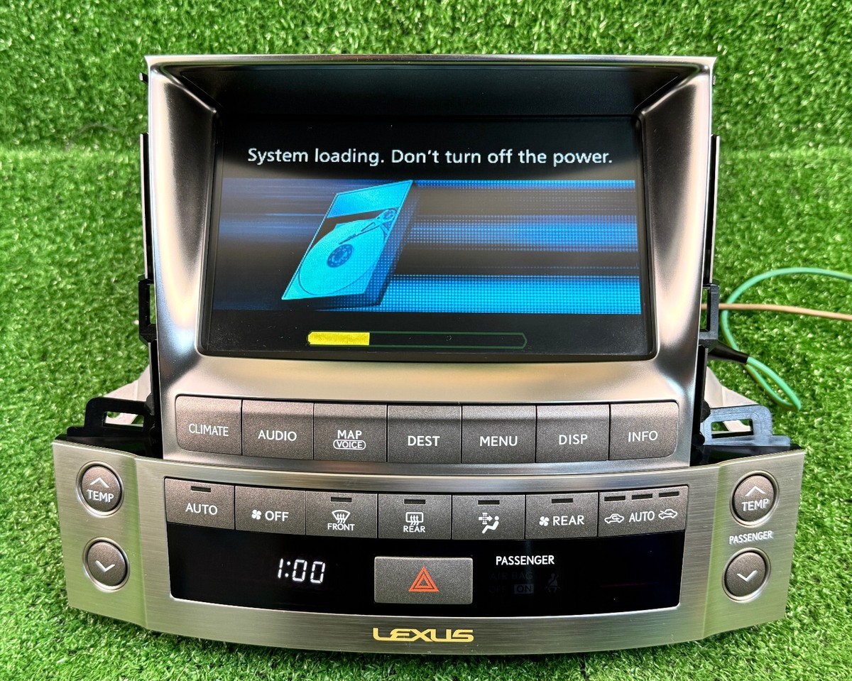 LEXUS LX570 2008-2010 Navigation Display Screen 86430-60040 Oem