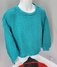 Warren Scott Crewneck Sweater Mens L 1980s/90s USA Made