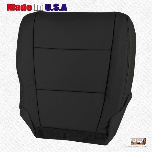 Passenger Bottom Leather Seat Cover Black For 2012 2013 2014 2015 Honda Pilot - Picture 6 of 9