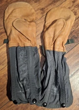 US GI Arctic Military Mittens Air Force Cold Weather Flyers Gloves N-4B ~ Medium