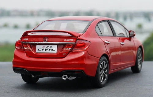1/18 For Honda CIVIC Si 9 Diecast Metal Car Model Toys Gift Collection Red - Picture 4 of 8