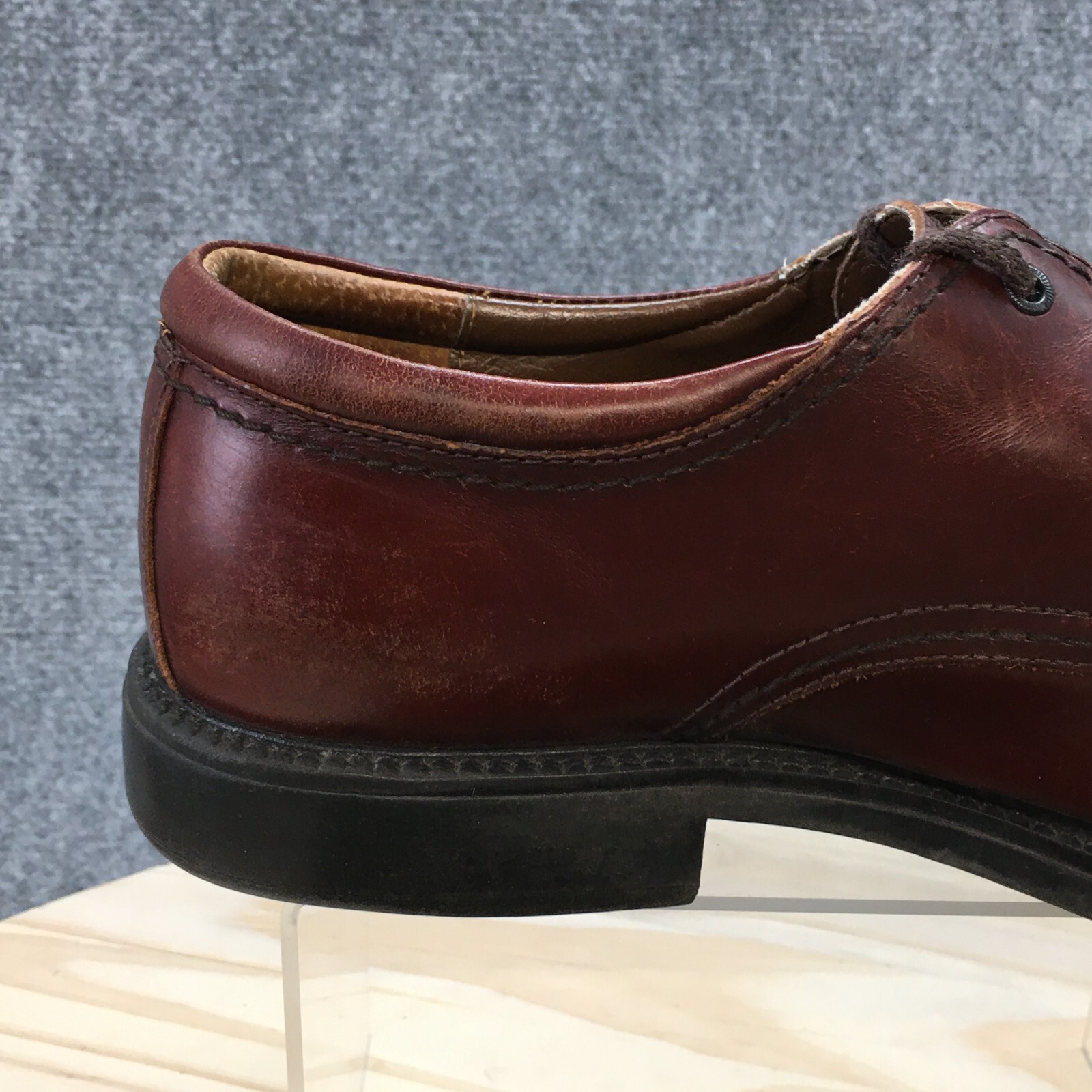 SAOLA Dockers scarpe eleganti uomo 10 M Oxford pelle marrone stringate casual ballerine 090 2209