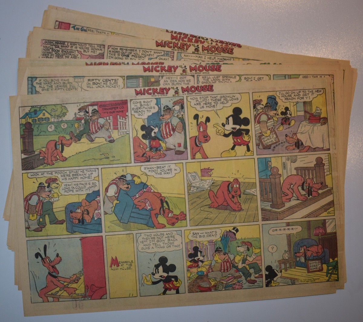 MICKEY MOUSE (1939) - 45 Sundays - by WALT DISNEY | eBay