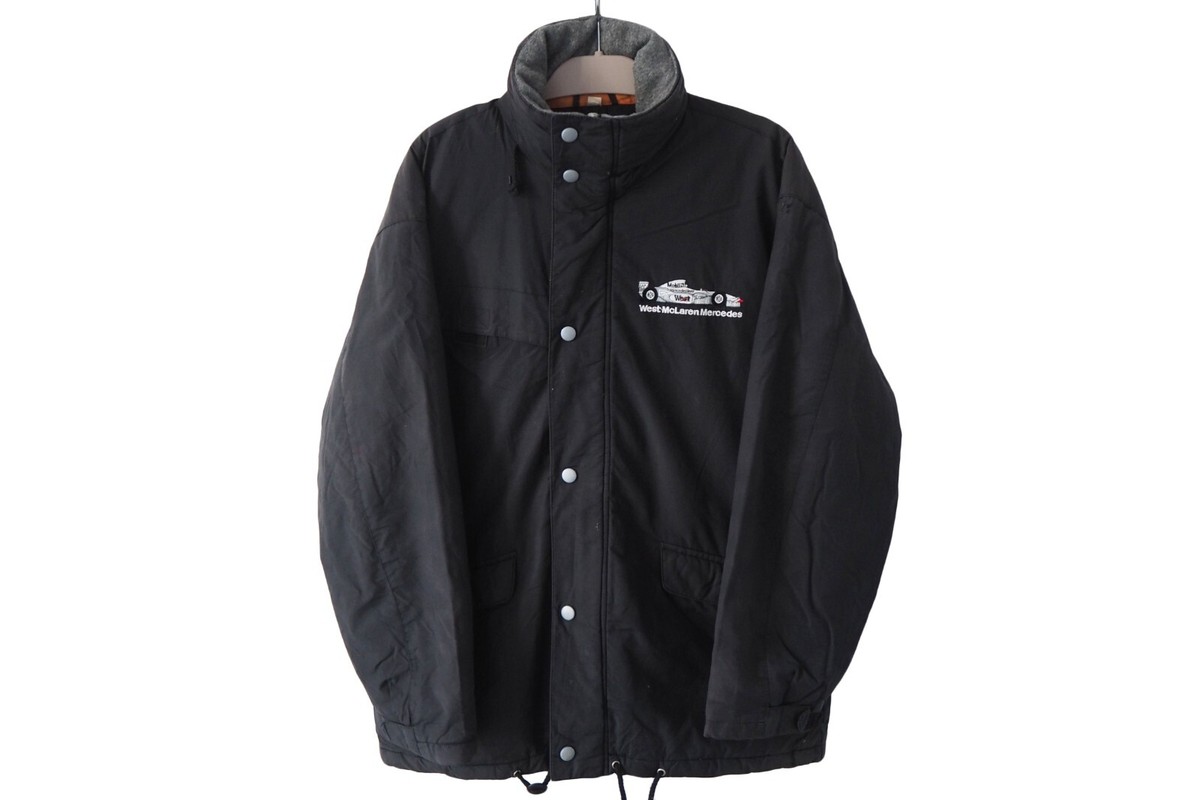 ベンツ マクラーレン ミシュラン WEST ナイロン レーシングジャケット L メルセデスベンツ マクラーレン レーシングジャケット - メルカリ