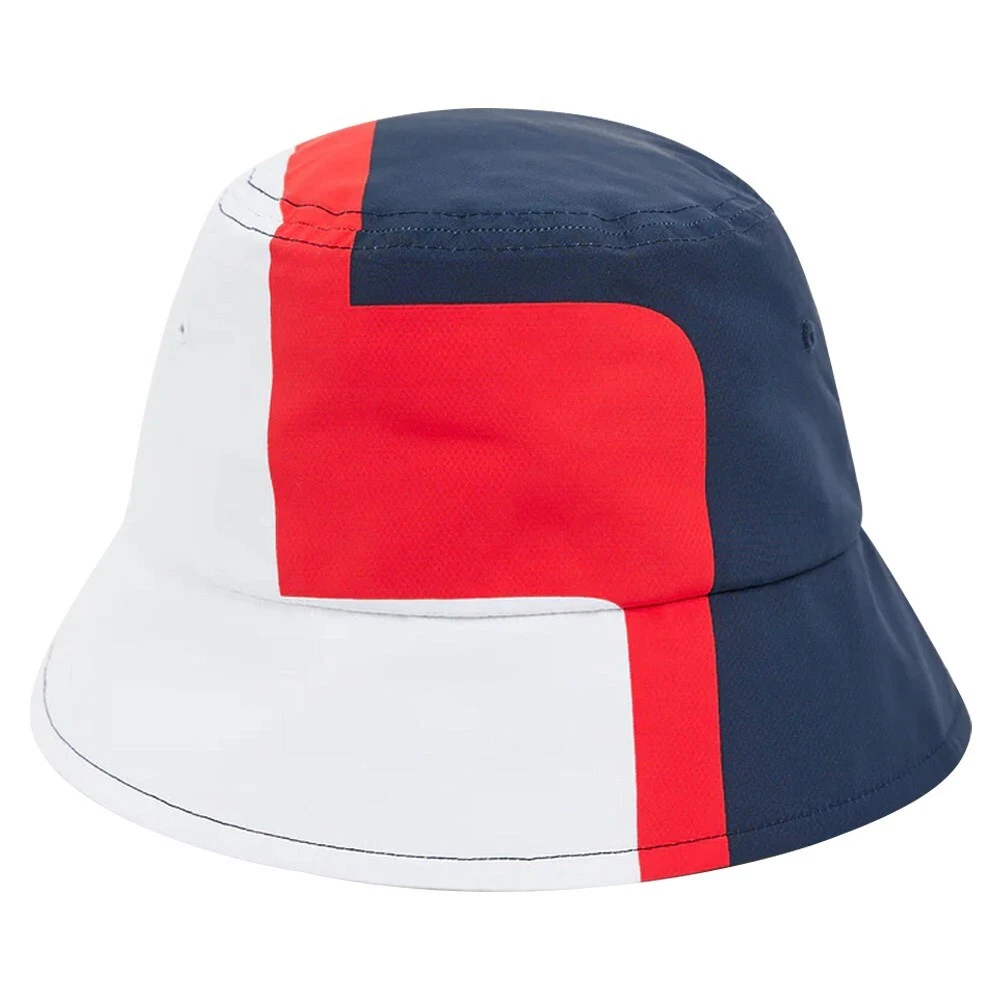 2023 J.Lindeberg Bridge Bucket Golf Hat JL Navy One Size Fits All