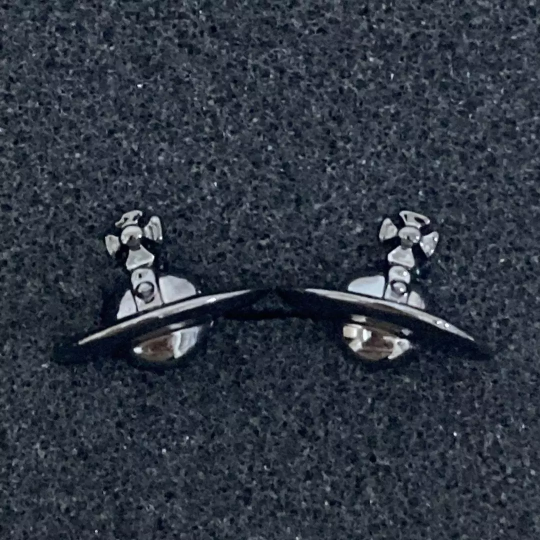 Vivienne westwood gunmetal earrings clearance