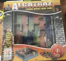 Alcatraz Prison Break Logic Game Smart Games 2011 - Rare HTF! 1+ Players Ages 8+
