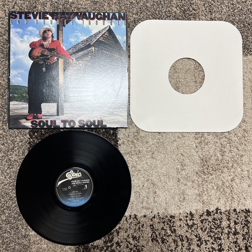 Stevie Ray Vaughan Soul To Soul Vinyl LP 1985 Pitman First Pressing EX🦄 - Picture 3 of 7