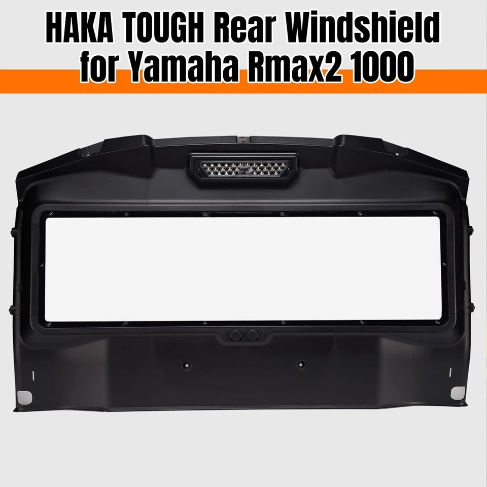 Yamaha Wolverine 2021-2025 RMAX2 X2 1000 Rear Vented  Lighted Back Window - Image 3 of 4